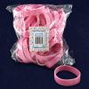 25 Pack Bulk Breast Cancer Pink Ribbon Silicone Bracelets - Perfect for Support Groups and Fundraisers view 4