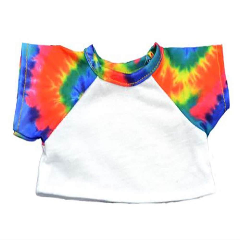 Adorable Tie Dye Specialtee Fits Most 8 to 10 inch Stuffed Animals