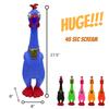 Animolds Hug Me Giant Rubber Chicken- Huge Stress Relief Screaming Chicken Toy | Screams Up to 45 Seconds- Novelty Gag and Prank Toys | Funny Toys Gifts for Christmas Stocking Stuffers for Kids Adult view 3