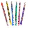 Star Magic Mini Spiral Glitter Wands (6.5 Inches) Complete Gift Set Party Pack- 6 Pack view 1