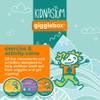 Kidnasium Giggle Activity Box Fitness & Exercise Coins | Fun Educational Classroom Gym Learning Game for Active Boys & Girls Ages 4 and Up, Multicolor view 2
