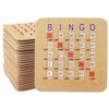 GSE Games & Sports Expert 5Ply Stitched Shutter Bingo Cards, Finger-Tip Shutter Slide Bingo Cards, Easy-Read Large Print Bingo Cardboard with Sliding Windows (25-Pack) view 1