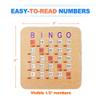 GSE Games & Sports Expert 5Ply Stitched Shutter Bingo Cards, Finger-Tip Shutter Slide Bingo Cards, Easy-Read Large Print Bingo Cardboard with Sliding Windows (50-Pack) view 2