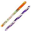 Glitter Wand, Spiral Multicolored Magic Wonder Wand Tube - for Kids, Sensory Room,12" Glitter Water Baton 2 Wands(Yellow/Orange, Purple/White) view 4