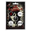 Alice Cooper Button Mini Badge Pack (Eyes) view 1