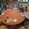 Poker Table Cover for Lifetime Table in Speed lite + pad - Felt Table Cover Alternative fits Square 36, 48", 60" (Brown, 4ft Square) view 2
