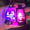 1:6 Scale Dollhouse Miniature Lantern Dummy Kerosene Lamp Light; Shake to Light; No Battery;High 5cm (Black) view 2