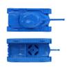 TimMee Toy Tanks for Plastic Army Men - Blue WW2 3pc - Made in USA view 4