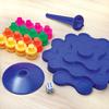 Stackable Balance Tree Toy Game - Stack Colored Pieces While Keeping Tree Balanced - Fun Educational Building Game Engineering Toy view 3