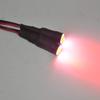QUE-T 10mm 2 LEDs Angel Eyes & Demon Eyes LED Headlight/Back Light for 1:10 RC Model Crawler Cars,Red + White (Inner Red + Outer White, 10mm) view 2