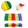 Hslife Small Colorful Nylon Bean Bags for Hand Toss Games - Durable Kids & Outdoor Cornhole Bean Bags, Tossing Bags for Classroom, Backyard, and Family Activities (2in-20 Pcs) view 3