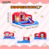 AirMyFun Inflatable Bounce House,Bouncy Castle with Air Blower,Play House with Ball Pit,Inflatable Kids Slide,Jumping Castle with Carry Bag view 2