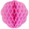 3-Pack 13.5 Inch Honeycomb Raspberry Decoration, Pink Mix view 3