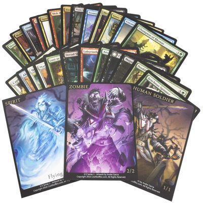 25 Assorted Magic: The Gathering Rares Includes CoolStuffInc Tokens!