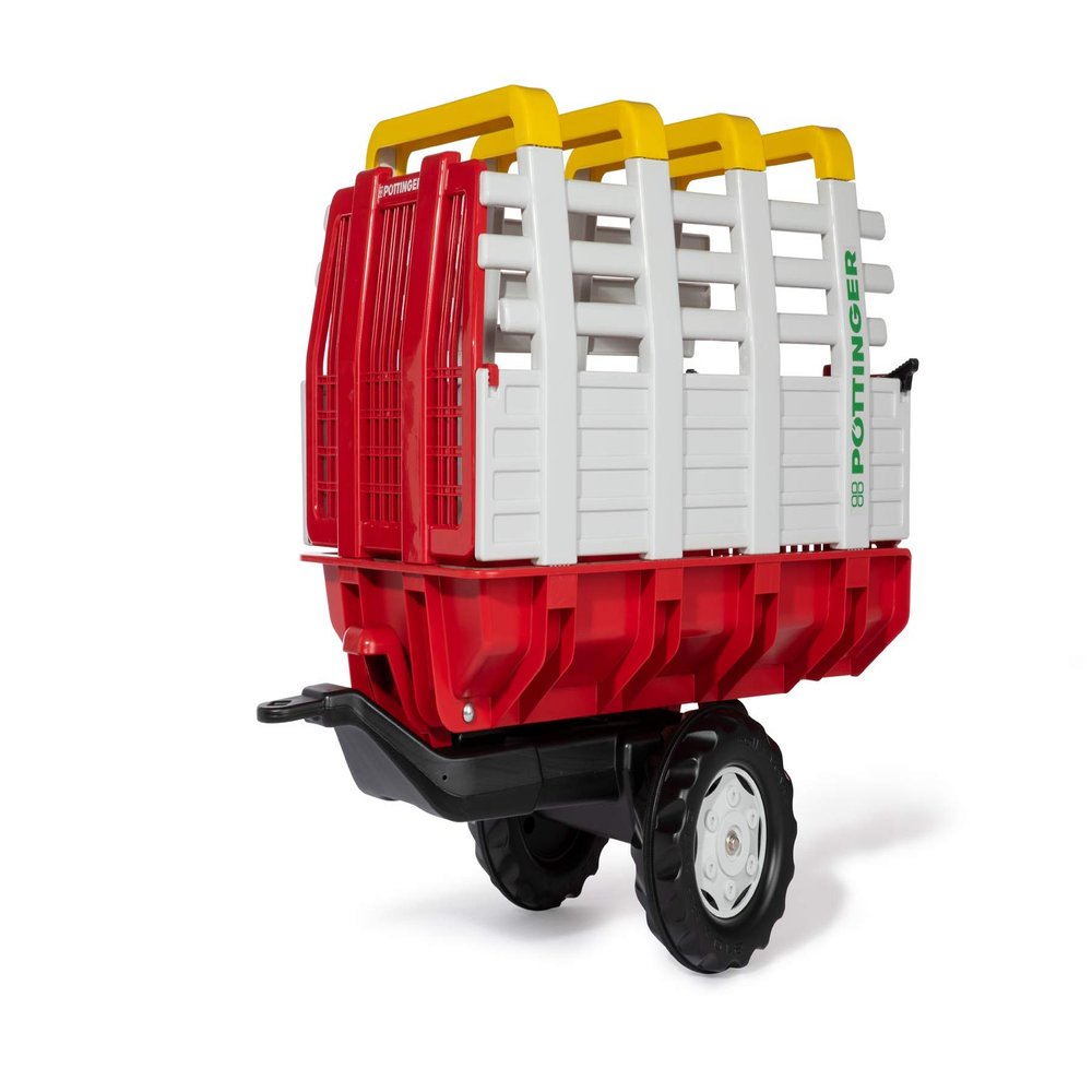 Rolly Toys 122479 rollyHaywagon Pttinger Pedal Tractor Trailer 3-10 Years Automatic Locking Tilting