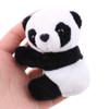 9 Pcs Finger Panda Plush Clips Curtain Holder Stand Note Memo Clips Photo Holder Cute Panda Toy Doll Finger Kids Toy, Home Decoration Plant Pots Bonsai Craft Decor, Chinese Style Souvenir view 4