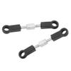 Tbest Steering Linkage Rod, Turnbuckle Rod Linkage Steering Rods RC Car Shell Column Linkage Rod Set Fit for 94123 RC Car Rc Turnbuckle Rc Turnbuckle 3.5Mm 70Mm Rc Plastic view 1