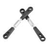 Tbest Steering Linkage Rod, Turnbuckle Rod Linkage Steering Rods RC Car Shell Column Linkage Rod Set Fit for 94123 RC Car Rc Turnbuckle Rc Turnbuckle 3.5Mm 70Mm Rc Plastic view 4