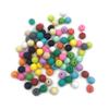 100pcs 12mm Silicone Round Beads for Keychain Silicone Pearl Beads Bulk DIY Mom Necklace Bracelet Jewelry Making Beading Accessory (Pearl Pink) view 4