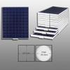 Prophila Coin Box Gray 80 Angular compartments for Coins up to 24 mm (3rd Empire), Blue Insert view 2