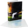 UniKeep Trading Card Binder - Soccer Theme Card Collection Case With 100 Top Loading Pockets - For Baseball, Soccer, TCG, MTG, Pokemon, Yugioh view 1