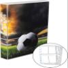 UniKeep Trading Card Binder - Soccer Theme Card Collection Case With 100 Top Loading Pockets - For Baseball, Soccer, TCG, MTG, Pokemon, Yugioh view 2