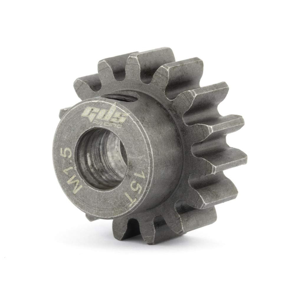 GDS Racing 8mm Shaft MOD 1.5 M1.5 Pinion Gear for FG/HPI/Losi & More (15T)