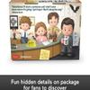 Little People Collector The Office US TV Show Special Edition Set for Adults & Fans, 4 Figures in Display Package view 3
