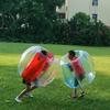 SUNSHINEMALL 2 Pack Sumo Balls for Kids Bumper Balls (3ft/0.90m) Inflatable Bubble House Summer Outdoor Toys for Adults Yard Human Hamster Ball Active Play(Red+Blue 36") view 2