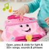 Fisher-Price Baby & Toddler Toy Laugh & Learn My Smart Purse with Lights, Learning Songs & 5 Accessories for Infants Ages 6+ Months (Amazon Exclusive) view 4