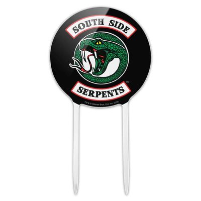 Acrylic Riverdale South Side Serpents Cake Topper Party Decoration for Wedding Anniversary Birthday Graduation