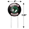 Acrylic Riverdale South Side Serpents Cake Topper Party Decoration for Wedding Anniversary Birthday Graduation view 2