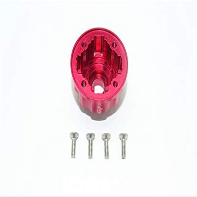 GPM for TRAXXAS-1/10 E-REVO VXL 86086-4 Aluminum DIFF CASE for Front/Rear/CENTER-5PC Set (red)
