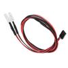 2PCS RC LED Light, 5mm Headlights RC Accessory Headlight LED Lights for RC Car (12# Red Light) Rc Car Lights Rc Led Light Bar view 3