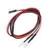2PCS RC LED Light, 5mm Headlights RC Accessory Headlight LED Lights for RC Car (12# Red Light) Rc Car Lights Rc Led Light Bar view 4