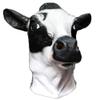 HENGYUTOYMASK Latex Cow Head Mask Milk Cow Farm Animal Moo Halloween Costume Party Masquerade Cosplay Party Fancy Dress view 1