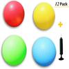 Toys+ 8.5 Inch Playground Balls Red, Blue, Green, Yellow and Rainbow! (12 Pack) view 2