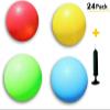 Toys+ 8.5 Inch Playground Balls Red, Blue, Green and Yellow! (24 Pack, Red,Blue,Green,Yellow) view 2
