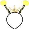 BinaryABC Halloween Bee Headband & Antenna Ball Headband - Costume Accessories view 1