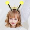 BinaryABC Halloween Bee Headband & Antenna Ball Headband - Costume Accessories view 2