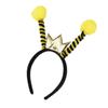 BinaryABC Halloween Bee Headband & Antenna Ball Headband - Costume Accessories view 3