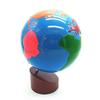 Baby Earth Globe Toys Montessori Earth Globe Plastic and Wood Material Learn To Know World Children Early Learning Teaching Aids (white) view 3