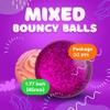Large Bouncy Balls Assorted Pack 8 psc 1.77 inch 45 mm - Super Ball for Toddlers and Adults Party Favors Pinata Filler Goodie Bags Stuffers for Kids - Treasure Box Toys for Classroom Carnival Prizesf view 3