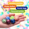Bouncy Balls Assorted Bulk Toys Pack 50psc 1 inch 25mm - Super Ball for Toddlers and Adults Party Favors Pinata Filler Goodie Bags Stuffers for Kids - Treasure Box Toys for Classroom Carnival Prizes view 3