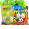 24Pcs Small Football Erasers, Assorted Color Soccer Pencil Erasers, Mini Sports Ornaments for Kids, Students, Office, School Supplies, 0.90 Inch view 4