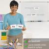 Attractivia 1st Grade Sight Words Magnetic Flash Cards(First Grade) - 41 Sturdy Large Dolch Cards for Literacy of Beginning Readers, Homeschool, Teachers and ESL view 2