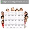 Attractivia 1st Grade Sight Words Magnetic Flash Cards(First Grade) - 41 Sturdy Large Dolch Cards for Literacy of Beginning Readers, Homeschool, Teachers and ESL view 4