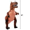 TychoTyke Dancing Dino Light Up T-Rex Dinosaur Toy with Radio Control - Brown view 2