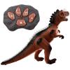 TychoTyke Dancing Dino Light Up T-Rex Dinosaur Toy with Radio Control - Brown view 3