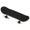 Lazmin Wood Finger Skateboard Alloy Stent Bearing Wheel Fingerboard Novelty Toy Reduce Pressure Kids Gifts(Black) view 1
